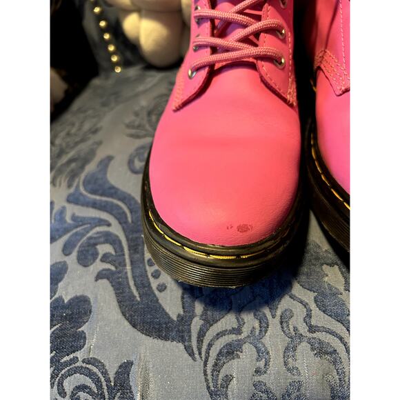 Dr Martens Bubblegum Pink Zavala Boots Size 8/EU 39 - Picture 4 of 8